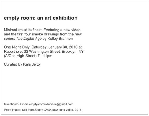 back of card with border